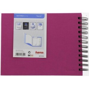 Small Album Spiraal Album Fine Art 24x17 cm roze