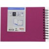 Small Album Spiraal Album Fine Art 24x17 cm roze