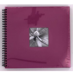Hama Spiraal Album Fine Art roze 36x32 cm 50 zwarte paginas