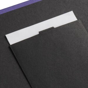 Small Album Spiraalalbum Fine Art 24x17 cm zwart