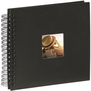 Spiraal Album Fine Art zwart 28x24 cm
