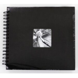 Spiraal Album Fine Art zwart 28x24 cm