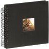 Spiraal Album Fine Art zwart 28x24 cm