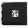Spiraal Album Fine Art zwart 28x24 cm