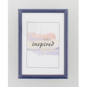 Madrid Plastic Lijst 10x15 cm blauw