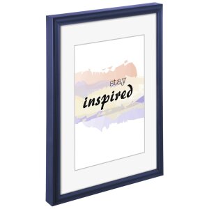 Madrid Plastic Lijst 13x18 cm blauw