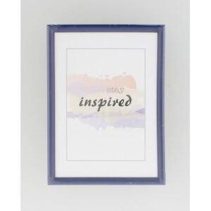 Madrid Plastic Lijst 13x18 cm blauw