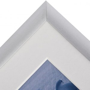 Aluminium lijst Portofino 18x24 cm zilver