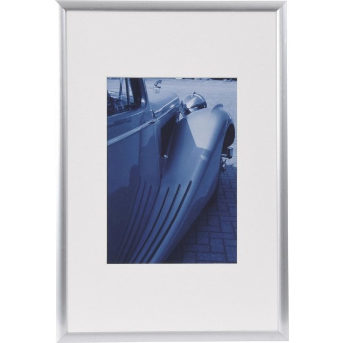 Aluminium lijst Portofino 20x30 cm zilver