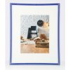 Kunststof lijst Sevilla 24x30 cm blauw