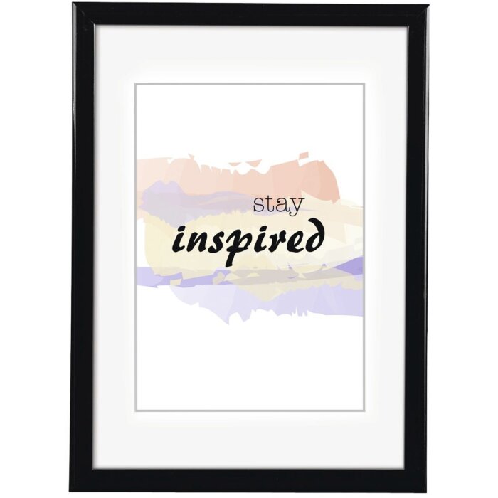 Madrid Kunststof lijst 40x50 cm zwart