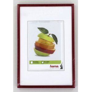 Kunststof lijst Sevilla 40x60 cm rood