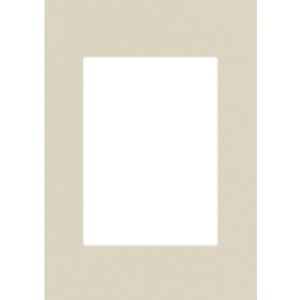 Passepartout 50x60 cm - 30x40 cm creme
