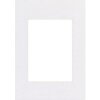Passepartout 30x40 cm - 20x27 cm arctic wit