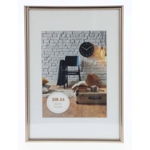 Kunststof lijst Sevilla 21x29,7 cm grijs