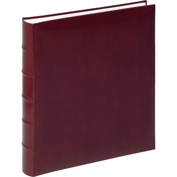 Walther Fotoalbum Classic 29x32 cm wijnrood 60 witte paginas