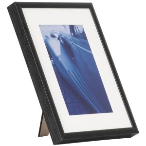 Aluminium lijst Portofino 15x20 cm zwart