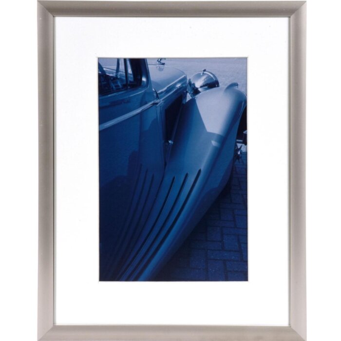 Aluminium lijst Portofino 15x20 cm staal