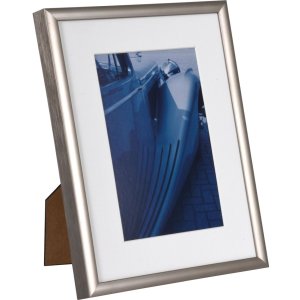Aluminium lijst Portofino 15x20 cm staal