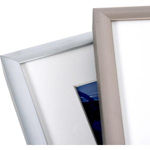 Aluminium lijst Portofino 15x20 cm staal
