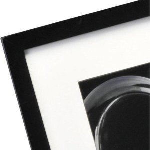 Piano houten kaders 30x30 cm zwart 3d effect
