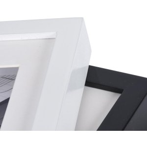 Piano houten kaders 30x30 cm zwart 3d effect