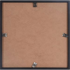 Piano houten kaders 30x30 cm zwart 3d effect
