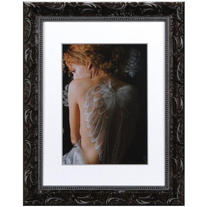 Chic Barok Fotolijst 18x24 cm donkergrijs