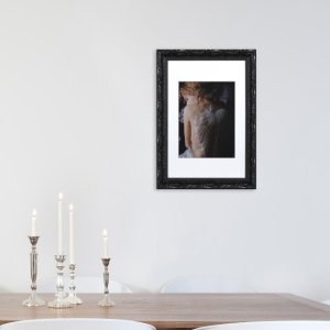 Chic Barok Fotolijst 20x30 cm Donkergrijs