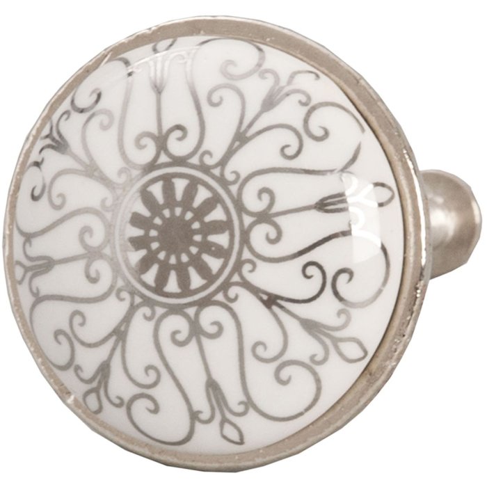 Meubelknop Orient ø 3 cm grijs