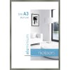 Aluminium lijst Classic 29,7x42 cm platina
