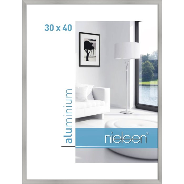 Nielsen Aluminium lijst Classic 30x40 cm zilver mat