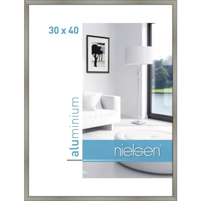 Aluminium lijst Classic 30x40 cm champagne