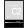 Nielsen Aluminium lijst c2 21x29,7 cm structuur zwart mat
