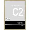 Nielsen Aluminium lijst c2 29,7x42 cm structuur goud mat