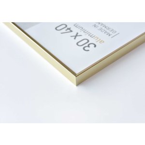 Aluminium lijst Pixel 13x18 cm goud glanzend