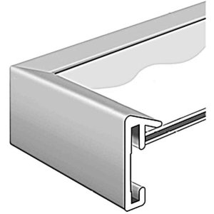 Aluminium lijst Pixel 13x18 cm goud glanzend