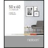 Aluminium lijst Pixel 50x60 cm zwart