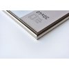 Ascot houten lijst 13x18 cm zilver