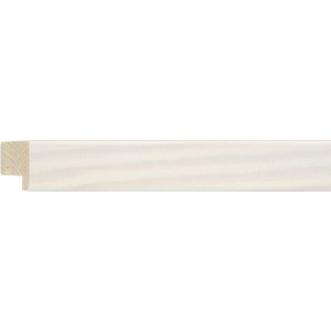 Houten clip-on lijst Quadrum 15x20 cm wit