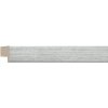Houten clip-on lijst Quadrum 20x20 cm zilver