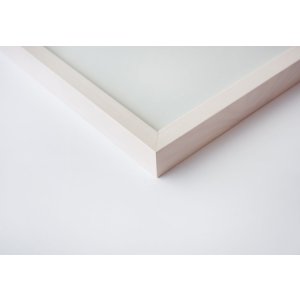 Houten clip-on lijst Quadrum 21x30 cm wit