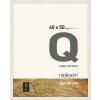 Houten clip-on lijst Quadrum 40x50 cm wit