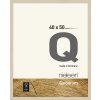 Houten clip-on lijst Quadrum 40x50 cm esdoorn