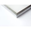 Houten clip-on lijst Quadrum 50x60 cm zilver
