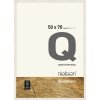 Houten clip-on lijst Quadrum 50x70 cm wit
