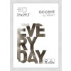 Zoom houten lijst 21x30 cm wit