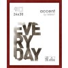 Zoom houten lijst 24x30 cm rood