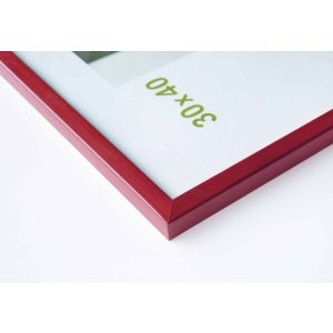 Zoom houten lijst 40x50 cm rood