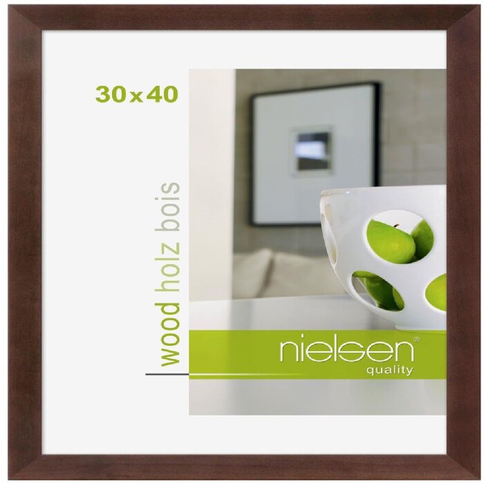 Houten lijst Essentieel 30x30 cm palissander